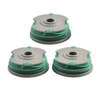 WIIYENA For Flymo Contour 500E 580E 650E 5000E Trimmer Heavy Duty Replacement Spool And Line, 3-Pack