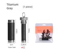 WIIYENA Portable 2 Section Fishing Line Puller Tool Made Of Aluminum Alloy Protects Hands And Line During Knot Tying And Line Pulling For Various Fishing Conditions(Gray)