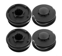 WIIYENA Replacement Line Spools for Einhell GCET 4530 Electric Grass Trimmer, 1.4mm Nylon Line, 10m Length, Auto-Cut Feature, Quick Lawn Care(4 Pcs)