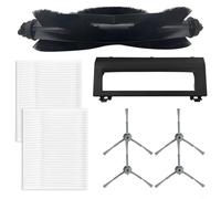 WIIYENA Robot Vacuum Cleaner Kit, for Eufy for Robovac L50, L50 Ses, L60, L60 for Hybrid, Side Brush*4+filter&sponge*2+rolling Brush*1+brush Guard*1