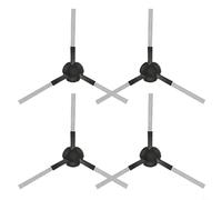 WIIYENA Robot Vacuum Replacement Side Brushes for Xiaomi for Mijia B116X20 PLUS, Angled Nylon Bristles Enhanced Corner Cleaning, Pack of 4(4pcs)