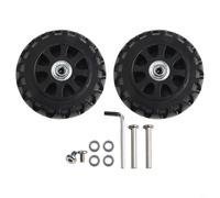 WIIYENA Suitcase Replacement Wheels 2 Sets Strong Plastic Trolley Rollers Wear- Silent Luggage Repair Kit(80mm*29mm)