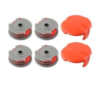 WIIYENA Trimmer Spool for Flymo Contour Range Trimmer Wire Double Autofeed Spools Replacement, Spools and Lines for Grass Cutter(2PCS)