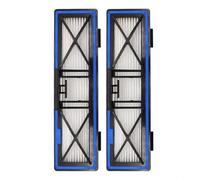 WIIYENA Vacuum Cleaner H13 Performance Filter for Neato D3 D4 D5 D6 D7 D8 D9 D10 Series, 2 Pack(Blue)