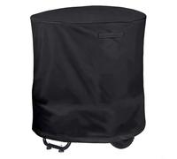 WIIYENA Wood Chipper Shredder Mulcher Cover, Heavy Duty 210D Oxford Material, Dustproof and Snowproof Shield for Bladeless Electric Leaf Mulchers(black)