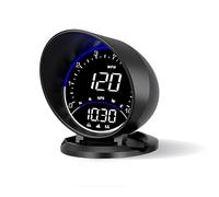 wiiyii Auto GPS Speedometer G6, Car HUD Head Up Display HD Display, Overspeed Alarm for All Vehicle