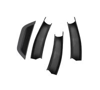 WIJHJET 4Pieces for BMW for X3 for X4 for F25 for F26 2010-2016 Car Interior Door Handle Panel Pull Cover Trim Universal Car Interior Decor(Black Set)