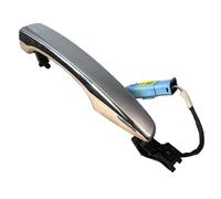 WIJHJET Automotive Outer Door Handle for Peugeot 508 408 308S 4008 5008 Car Door Outer Handle Silver 9804706417