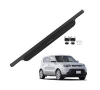 WIJHJET Boot Load Cargo Cover For Kia For Soul Retractable Trunk Cargo Cover Parcel Rack Waterproof Shield Privacy Car Decoration Interior Auto Accessories Rear Trunk Parcel Shelf(Carbon Fiber)