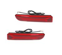 WIJHJET DRL Lights Tail Lights For Mitsubishi For Lancer Evo X For Outlander 3D Optic LED Bumper Reflector Lights Tail/Brake Rear Fog Lamps And Turn Signal Light