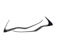 WIJHJET DRL Lights Tail Lights For Subaru XV 2012 2013 2014 2015 2016 Car Headlight Eyebrow Rear Window Front Fog Lamp Light Frame Cover Sticker Trim ABS Carbon Fiber