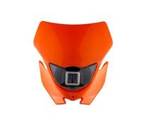 WIJHJET For CR For CRF For XR CRF230 CRF250 250R 250X For RX 450R 450X Motorcycle LED Headlight Headlamp Dirt Pit Bike Motocross Headlamp Front Headlight(Orange)