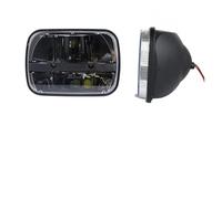 WIJHJET For For ZRX 1100 1200 5X7 Inch Rectangular Sealed Beam LED Headlights White DRL Amber Turn Singal Lights Headlamp Front Headlight(High Low beam)
