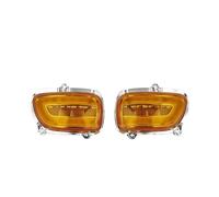 WIJHJET For Goldwing GL1800 2001 2002 2003 2004 2005 2006 2007-2017 F6B 2013-2017 Motorcycle Front LED Turn Signals Clear/orange/smoke Headlamp Front Headlight(2pcs orange)