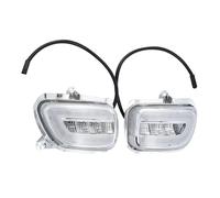 WIJHJET For Goldwing GL1800 2001 2002 2003 2004 2005 2006 2007-2017 F6B 2013-2017 Motorcycle Front LED Turn Signals Clear/orange/smoke Headlamp Front Headlight(2pcs Clear)
