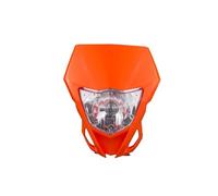 WIJHJET For WR250F 2015-2018 WR450F 2018 For Motocross Head Light Headlamp Dirt Bike Universal Motorcycle 35W Headlight Fairing Headlamp Front Headlight(Orange H4)