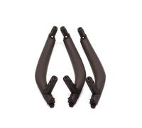 WIJHJET LHD RHD Car Interior Left Right Passenger Door Pull Handle Cover Panel Trim for BMW for X5 for X6 for F15 for F16 2014-2018 Universal Car Interior Decor(LHD 3pieces Moka)