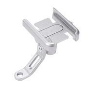 WIJHJET Navigation Bracket For Zontes G1 125 ZT125 G1 ZT125U ZT 125 U ZT 310X ZT310R Accessories Motorcycle Handlebar Mobile Phone Holder GPS Stand Bracket(Mirror holder Silver)