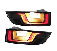 WIJHJET Rear Outer Brake Stop Lamp For Land For Range For Rover Evoque 2016-2019 1 Pair Smoked LED Tail Lights Rear Light Driving Brake Reversing Turn Signal Lamp
