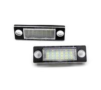 WIJHJET Rear Outer Brake Stop Lamp For VW For Passat B5.5 B6 For Caddy MK3 For Golf Transporter T5 T6 MK3/MK5 2pcs LED Number License Plate Light 3B5998026