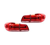 WIJHJET Rear Outer Brake Stop Lamp For VW For Tiguan 2013 2014 2015 2016 1Set LED Rear Bumper Taillight Brake Warning Light Taillight Assembly Auto Parts