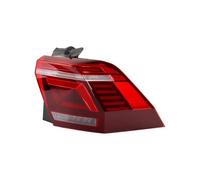 WIJHJET Rear Outer Brake Stop Lamp For VW For Tiguan 2022 2023 Car Exterior Accessories LED Tail Signal Warning Brake Light Taillight Assembly