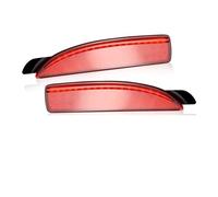 WIJHJET Rear Tail Light 2piece/set Car LED Rear Bumper Reflector Brake Signal Light For Mazda 2 DY 3 For Axela BK5P BKEP BK3P 5 CR19 6 For Atenza GJ D350-51-5L0C Tail Lights(2piece RED LENS)