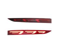 WIJHJET Rear Tail Light Lamp 2PCS LED Rear Bumper Reflector Light For Hyundai For Solaris For Accent 2017 2018 2019 Tail Brake Lamp Auto Fog(Model A,3 Functions)