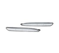 WIJHJET Rear Tail Light Lamp Car 1 Pair LED Rear Bumper Reflector Lamp Tail Stop Warning Brake Light Daytime Running For Mazda3 2010 2011 2012 2013(Clear Shell)