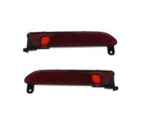 WIJHJET Rear Tail Light Lamp Car Rear Bumper Reflector Light For Toyota For RAV4 2021 2022 Tail Stop Brake Turn Signal Fog Lamp Accessories Red Shell(Left and Right)