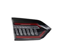 WIJHJET Rear Tail Light Lamp For Chery For Tiggo 8 Pro Plus 2021 2022 Rear Bumper Inside LED Tail Lamp Turn Signal Light Stop Brake Assembly(Black Inner Left)