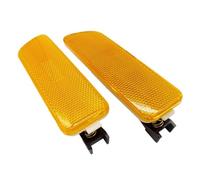 WIJHJET Side Indicator 2 Pcs Front Side Marker Lights Turn Signal Lamp Indicators For VW For Golf 4 For Jetta MK4 1999 2000 2001 2002 2003 2004 2005 Blinker Lens Turn Signal Lamp(Yellow)