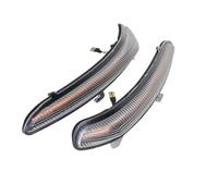 WIJHJET Side Indicator 2Pcs Dynamic LED Side Mirror Blinker Flowing Light For Corsa F With Bulb Wing Door Mirror Indicator Models 2019 2020 2021 Turn Signal Lamp(Dynamic Smoked)