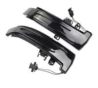 WIJHJET Side Indicator 2pcs Dynamic Turn Signal LED Light Side Mirror Indicator For Benz W204 CLA A B C E S GLA GLK CLS Class W176 W212 Turn Signal Lamp(Yellow-Crystal)