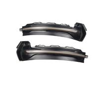 WIJHJET Side Indicator 2pcs For A3 8V S3 RS3 2014-2020 LED Dynamic Turn Signal Light Flashing Rearview Mirror Indicator Turn Light Turn Signal Lamp(White-Yellow)