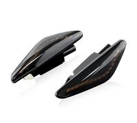 WIJHJET Side Indicator For BMW X3 F25 2011-2017 X5 E70 2007-2013 X6 E71 E72 2007-2014 Dynamic LED Indicator Side Marker Signal Accessories Turn Signal Lamp(2pcs Dynamic Light)