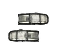 WIJHJET Side Indicator For Jeep For Renegade 2016 2017 2018 2019 2020 2021 Outside Rearview Mirror Indicator Light Side Mirror Turn Signal Lamp No Bulb Turn Signal Lamp(1pc left no bulb)