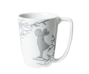 Wik & Walsøe Alv mug 30 cl white-silver