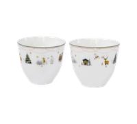Wik & Walsøe Christmas morning Story cup 2-pack 20 cl White