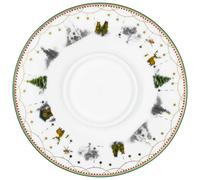 Wik & Walsøe - Julemorgen Story Candle Holder, 14 cm - White