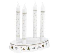 Wik & Walsøe - Julemorgen Story Candlestick - White