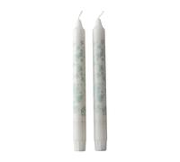 Wik & Walsøe Slåpeblom tapered candle 2-pack Blue