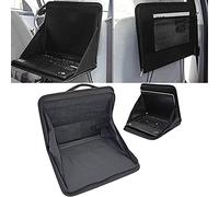 WIKEA Car Laptop Holder,Car Backseat Organiser,Stand Bag Tray Mount Back Seat Auto Food Work Table Organizer, Car Back Seat Storage Tray Bag