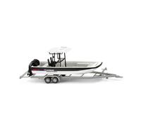 Wiking 009544 Lehmar MZB 72 Multi Purpose Boat on Trailer