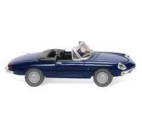 Wiking 020603 Alfa Romeo Spider Duetto 1966 Blue with Open Soft Top 1:87