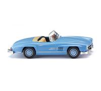 WIKING 023301 Mercedes 300 SL Cabrio - Blue Scale HO 1:87