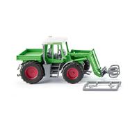 Wiking 038003 HO Gauge Fendt Xylon Tractor with bale grab