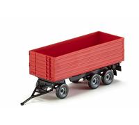 WIKING 038818 HO Scale Agricultural Trailer With High Sides Red Color