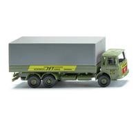 Wiking 045602 MAN Flatbed Truck With Tarpaulin Schenker HO 1:87 New