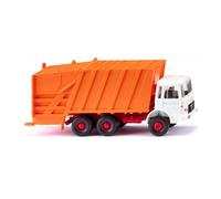 Wiking 063805 MAN Refuse Collection Vehicle White/Community Orange HO 1:87 New